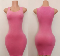 Vêtements pour femmes Y2K, jupes personnalisées avec logo, ensemble de vêtements décontractés en coton modal côtelé, robe décontractée, jupes pour femmes