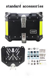 Boîte à bagages en aluminium 45l 55l 65l 85l pour moto <span class=keywords><strong>Top</strong></span> Case Boîte arrière de moto - Product Image 6