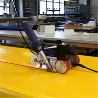 Machine à souder à air chaud Weldy ETL pour bâche en PVC, bannière en vinyle, jointure