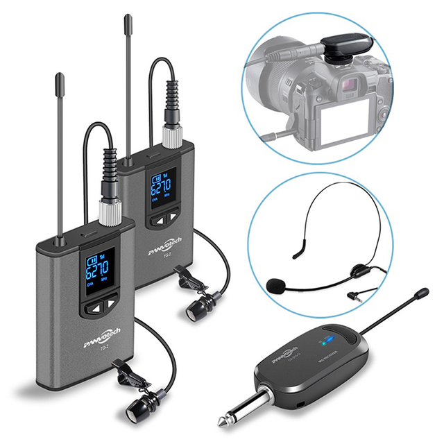 For Factory Price DSLR Video Camera Vlogging Youtube Mobile Phone Lapel Wireless Condenser Noise Lavalier Microphone