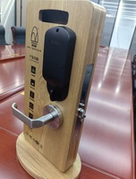 Système de verrouillage intelligent pour hôtel en acier inoxydable poli 304 avec carte RFID, SDK gratuit intégré au PMS