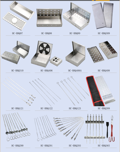 Thép không gỉ BBQ ngã ba đặt phụ kiện nướng thịt ngã ba gà ngã ba - Product Image 4