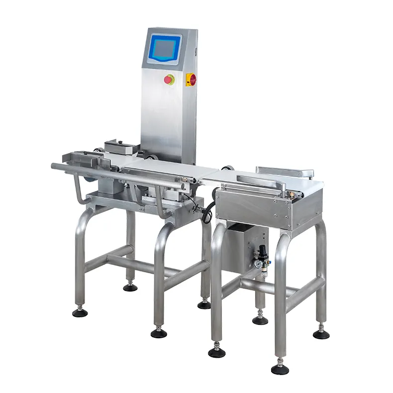 Tự động kiểm tra thăm dò trọng lượng giá thấp Detector checkweigher cho thực phẩm ngành công nghiệp chế biến