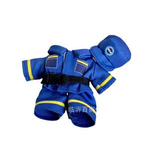 Urso de Pelúcia Personalizado com Uniforme de Polícia de Trânsito, Acessórios de Roupa de Boneco, Brinquedo de Presente em Materiais de Algodão/Nylon para Jovens - Product Image 1