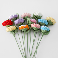 Benang sifon buatan tangan, benang sifon buatan tangan, bunga Cabang Peony, kemasan buket, perlengkapan rumah buket, Hari Valentine