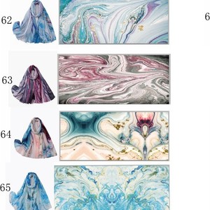 Bandanas ethniques en tissu modal doux, 200 motifs, haute qualité, nouveau style, imprimé tendance, respirant, long, pour femmes, été 2025 - Product Image 5