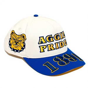 หมวกแก๊ป North Carolina A&T Aggie Pride แบบ Snapback ปรับขนาดได้ ปีกแบน หมวกเบสบอล สำหรับแฟนกีฬามหาวิทยาลัย ปักโลโก้ - Product Image 4