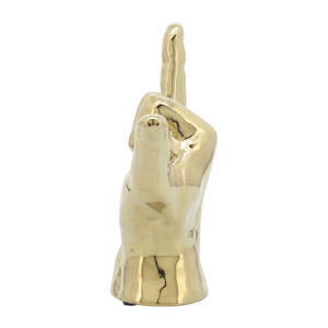 Scultura decorativa a forma di mano in ceramica moderna per l'arredamento della casa, per soggiorno, mensola, tavolino da caffè - Product Image 3