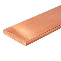 Barre de cuivre électrique Hongye T2/T3, barre de cuivre violet, barre de cuivre de mise à la terre, barre de cuivre plate, traitement des barres de cuivre