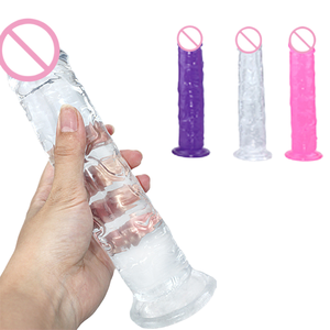 8.3인치 성인용품 여성용 섹시 롱 딜도 실리콘 흡착컵 - Product Image 1