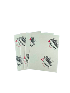 กระดาษห่อของขวัญลายโลโก้บริษัทแบบกำหนดเอง กระดาษสาห่อสินค้าพร้อมสติกเกอร์ - Product Image 5