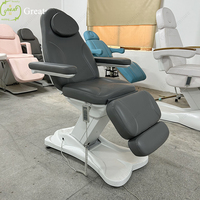 Lit électrique de luxe de salon de beauté du visage à 3 moteurs Table de traitement de massage par spa médical lit esthétique