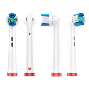 Cabezal de cepillo de dientes eléctrico <span class=keywords><strong>Oral</strong></span> Dental de repuesto, cabezales de cepillo <span class=keywords><strong>Oral</strong></span>, 1 Juego, 4 Uds., puntas, - Product Image 1