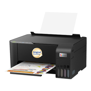 <span class=keywords><strong>Imprimante</strong></span> jet d'encre couleur <span class=keywords><strong>Epson</strong></span> L3218 avec réservoir d'encre intégré sans cartouche, avec fonction de numérisation pour une impression quotidienne pratique à domicile, noir - Product Image 1