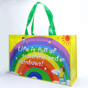 <span class=keywords><strong>Bolsas</strong></span> de compras de polipropileno tejido PP reutilizables de gran capacidad, respetuosas con el medio ambiente - Product Image 3