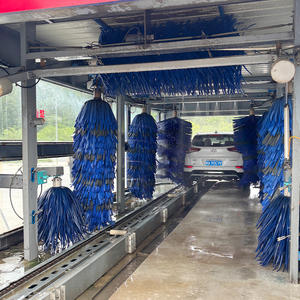 Túnel eléctrico de alta calidad, máquinas de lavado de coches, cepillos múltiples de alta presión, lavadora automática inteligente para coches - Product Image 5