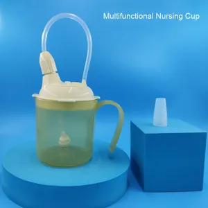 elderly Spill-Proof Silicone Nursing Beaker | Convalescent Cup for Elderly & Disabled Adults - Product Image 2