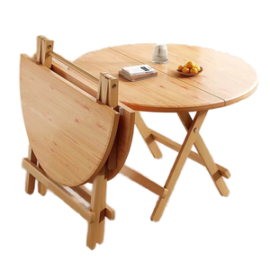 Affare diretto mobili per la casa personalizzabile in legno moderno pieghevole tavolo da pranzo per sala ristorante più opzioni disponibili - Product Image 2