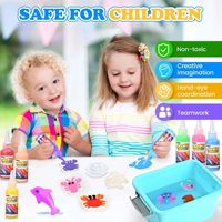 Kit d'activités créatives amusantes pour enfants, kit éducatif STEM, kit de jouets magiques d'elfes aquatiques, kit de gel d'eau Aqua Fairy