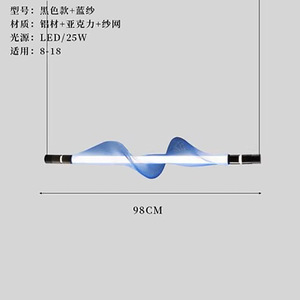 Minimalist Art Creative <b>Lighting</b> for Showroom Restaurant <b>Chandelier</b> Reception Desk for Shop Clothing Store 3000K CCT AC Power - Product Image 5