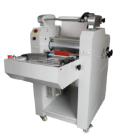 Alimentateur automatique pour machine à plastifier, couverture de livre, rouleau en acier miroir 110 mm, plus grande pression, A4, largeur maximale 350 mm, épaisseur 7 mm