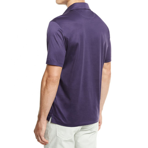 <span class=keywords><strong>Camicia</strong></span> da Golf da uomo in cotone mercerizzato 3 bottoni personalizzati di alta qualità - Product Image 2