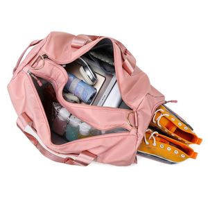 Sac de voyage personnalisable pour femme Xdh066, sac de sport promotionnel avec logo imprimé, idéal pour la gym et les voyages - Product Image 3