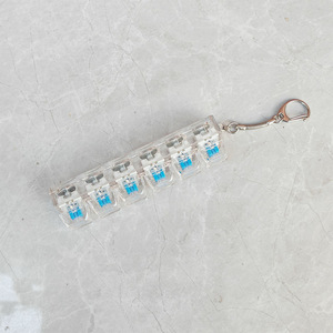 Aflion 6 touches, bouton anti-stress, axe mécanique, jouet de décompression, clavier électronique lumineux en acrylique créatif - Product Image 6