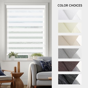 Tende <span class=keywords><strong>a</strong></span> <span class=keywords><strong>Rullo</strong></span> <span class=keywords><strong>Zebra</strong></span> Elettriche Verticali Professionali Moderne con Meccanismo <span class=keywords><strong>a</strong></span> Molla Integrato per Finestre alla Francese - Product Image 4