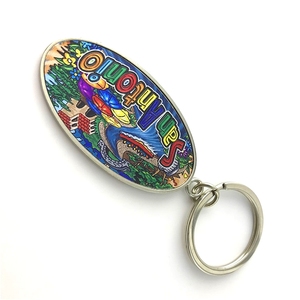 Porte-clés en métal qualité avion, porte-clés Rectangle en métal, vente directe depuis l'usine - Product Image 4