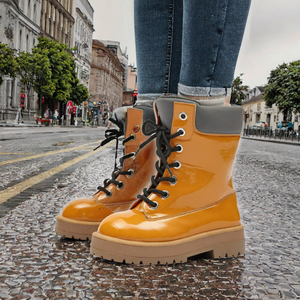 Tendances 2026 : Bottes d'hiver chaudes et imperméables pour hommes, style urbain personnalisé, bottes de neige antidérapantes pour la marche en extérieur, tendance mode - Product Image 2