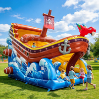 Château Gonflable Commercial avec Toboggan pour Enfants et Adultes – Idéal pour Fêtes en Extérieur – Vente Directe Usine
