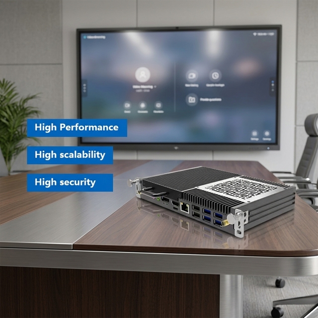 New Euro Size OPS PC Quad Core Interactive Whiteboard DDR4 RAM 3200Mhz NVME SSD 119x180x30mm Windows 10/11 2-Year Warranty