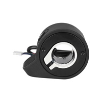 Acelerador de Pulgar para Patinete Eléctrico Kugoo S1 Plus, Controlador de Velocidad Integrado, Cable de Repuesto de 21.8cm