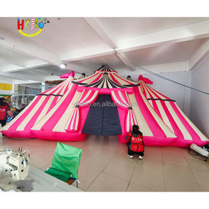 Carnaval puesta en escena <span class=keywords><strong>Fondo</strong></span> inflable arco de <span class=keywords><strong>circo</strong></span> inflable rosa - Product Image 6