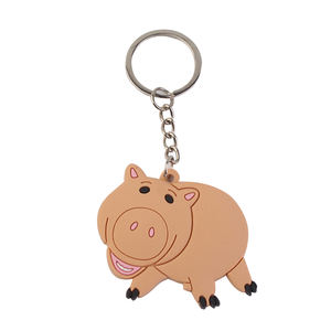 Nuevos Llaveros de PVC con Logotipo 2D/3D Personalizado, Diversos Diseños de <span class=keywords><strong>Anime</strong></span> y Dibujos Animados, Impresión UV, Ligeros, Venta al Por Mayor de Fábrica - Product Image 2