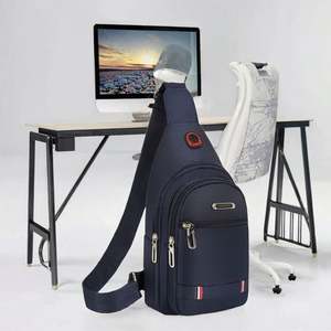 Men's Side <b>Bag</b> Small Shoulder Strap <b>Crossbody</b> <b>Bag</b> Leather Men's Genuine Leather <b>Crossbody</b> <b>Messenger</b> <b>Bag</b> - Product Image 3