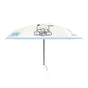 Parapluie compact Sanrio authentique Pochacco, double usage, pare-soleil, tissu nylon 190T, design à cinq plis, pour garçons et filles, moderne - Product Image 6