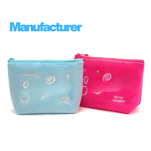 <span class=keywords><strong>Borsa</strong></span> Clutch in Paglia Colorata con Logo Personalizzato, Chiusura a Cerniera, Grande Capacità, Pochette <span class=keywords><strong>da</strong></span> Viaggio per <span class=keywords><strong>Trucchi</strong></span>, Borsetta <span class=keywords><strong>da</strong></span> Polso per Donne - Product Image 2