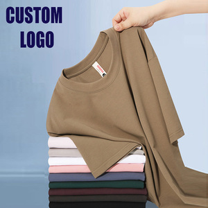 Casual Homme Cool Sense Plain <b>Tshirt</b> Wholesale Customized Premium T Shirt Short Sleeve O‑Neck Custom Printing T-Shirt With Logo - Product Image 2