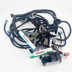 LS1 motorlar için 2003-2007 DBW bağımsız T56 kablo demeti 4.8 5.3 6.0L yeşil/mavi PCM Multec/Delphi yakıt PTFE adaptörü - Product Image 2