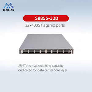 Commutateurs de centre de données haute performance nouvelle génération G H3C S9855 avec SNMP et QoS, capacité 16 Tbps/25,6 Tbps - Product Image 1