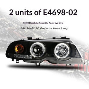 Phare LED 12V SONAR pour BMW Série 3 E (1998-2002) – 2,3 kg, position d'origine, lentille à ouverture de <span class=keywords><strong>porte</strong></span> modifiée - Product Image 5