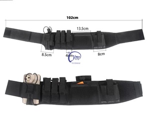 Ceinture abdominale tactique multifonctionnelle réglable MOLLE pour accessoires de chasse en plein air - Product Image 3