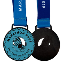 Medallas Deportivas Personalizadas para Danza y Gimnasia con Acabado Metálico Pintado, Troquelado, Impresión de Logotipo Personalizado, 70 mm, 2,5 mm de Grosor