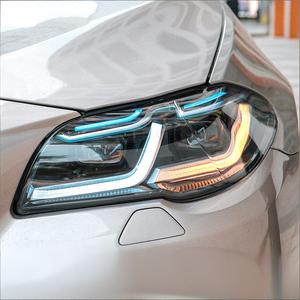 Fari a LED JY per BMW Serie 5 F10/F18, Gruppo Fari Aggiornato con Luci Diurne Gialle/Bianche - Product Image 2