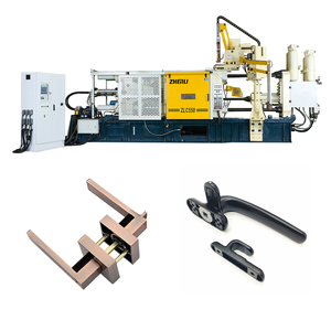 550T Zhenli máquina de fundición a presión pequeña máquina de fundición a presión de gravedad de aluminio continuo para boca de incendios - Product Image 2