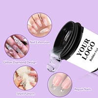 Gel Constructeur KUDAN 150g Non Toxique Sans HEMA Longue Durée Écologique pour Extension d'Ongles Fournitures de Manucure en Gros