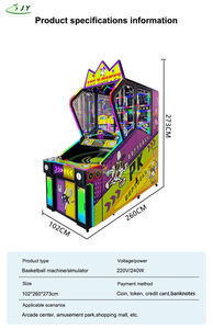 Máquina recreativa comercial de alta rentabilidad JY, operada con monedas, ACE Shooter, para lanzar bolas, con sistema de canje de tickets - Product Image 2