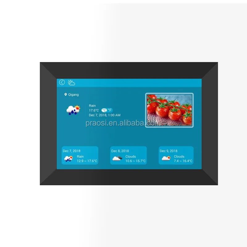 2021 새로운 모델 WiFi 디지털 포토 프레임 10 인치 IPS 터치 스크린 HD 디스플레이 16GB 스토리지 공유 사진 앱 이메일 클라우드